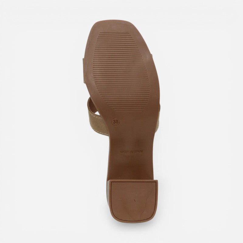 Parker Teak Suede