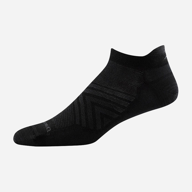 Men's Run No Show Tab Ultra Lightweight With Cushion Black