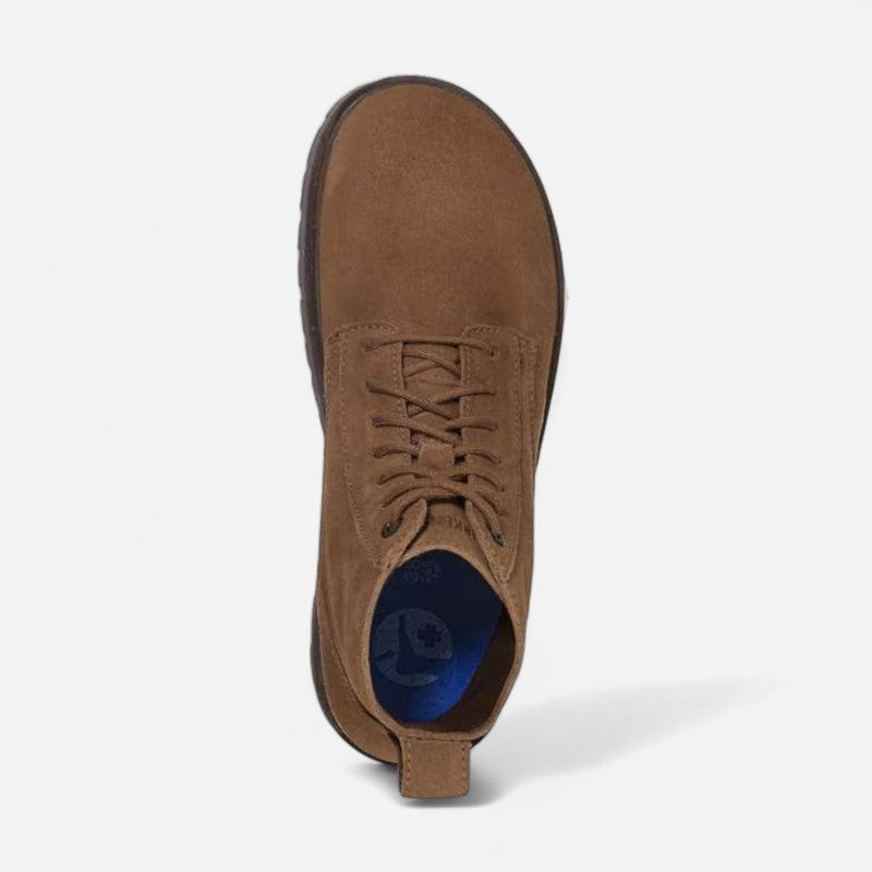 Highwood Men's Lace Dark Tea Suede Leather Regular