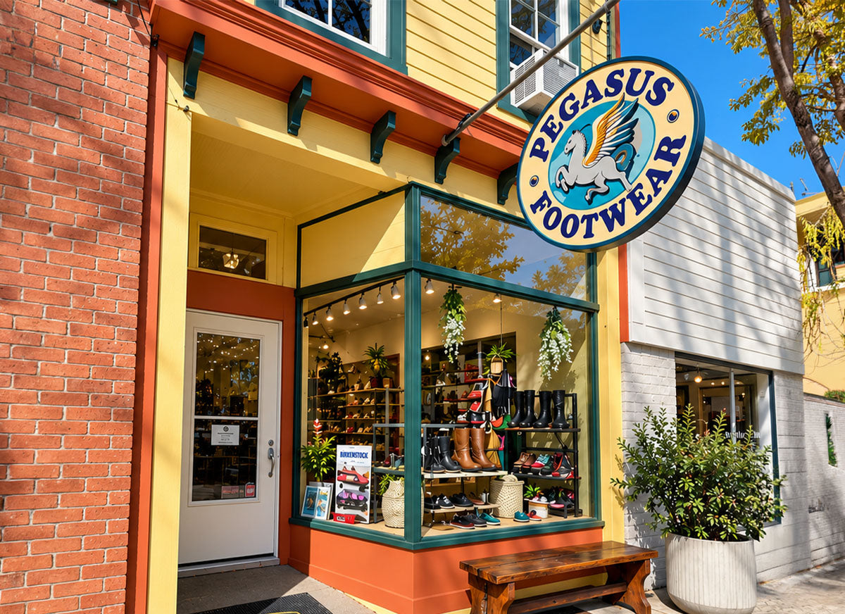Pegasus Footwear Rhinebeck storefront