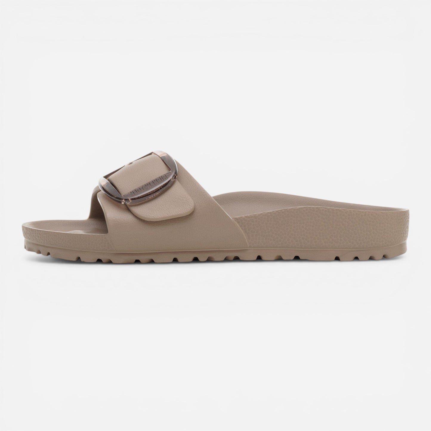 Madrid Eva Big Buckle Grey Taupe Narrow