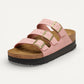 Florida Flex Platform Pink Claey Nubuck Leather Narrow