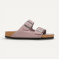 Arizona Soft Footbed Purple Suede Leather Regular