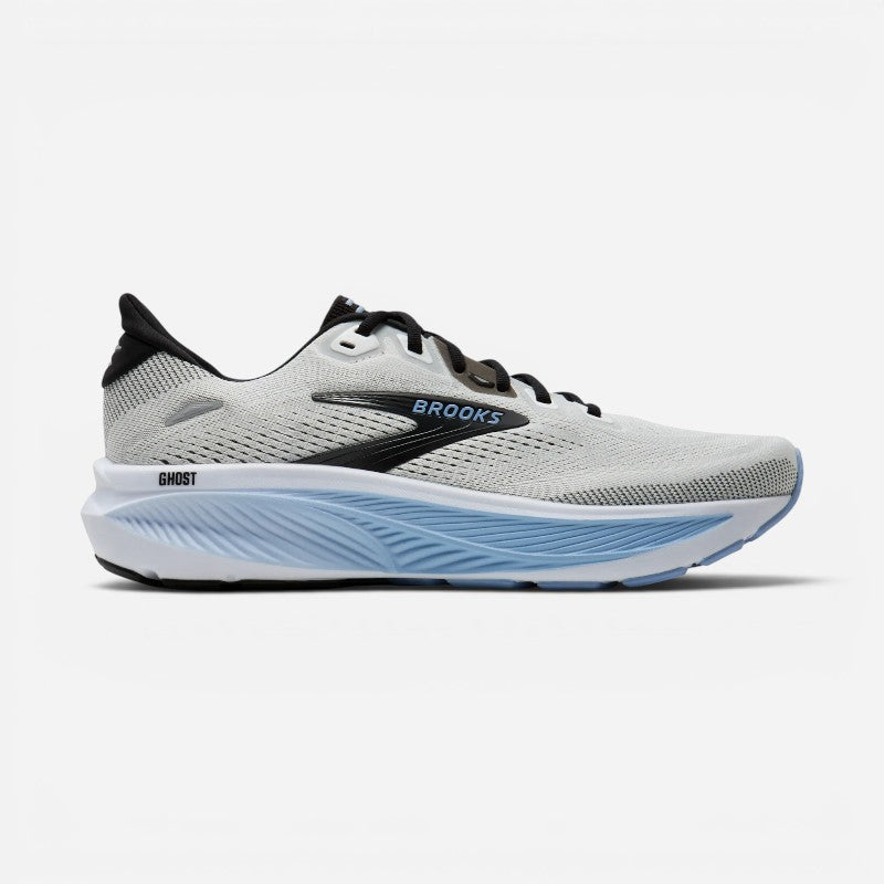 Men's Ghost 18 White/Black/Open Air