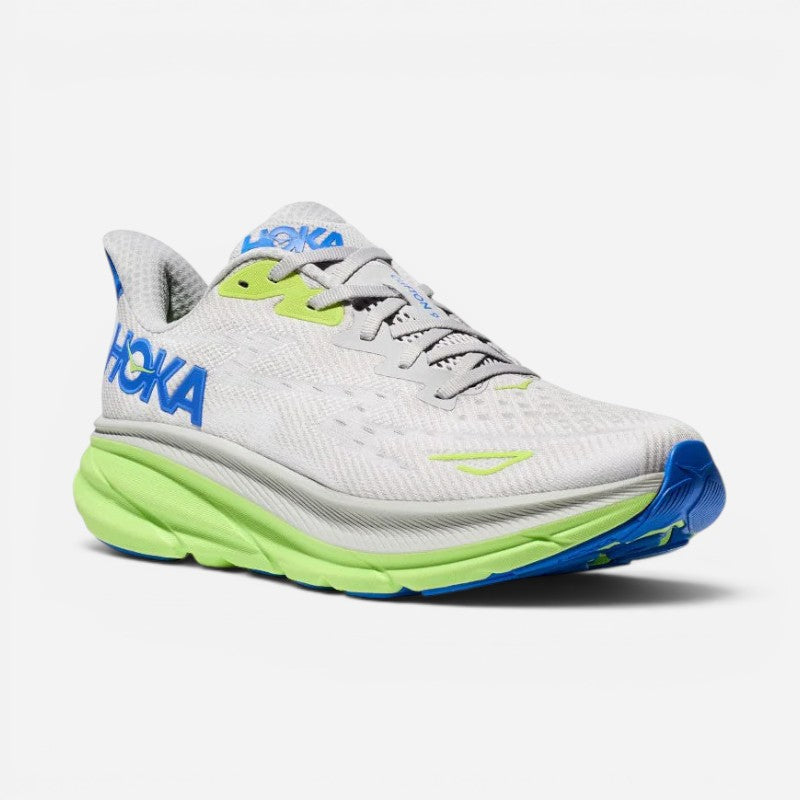 Men's Clifton 9 Stardust/Electric Cobalt