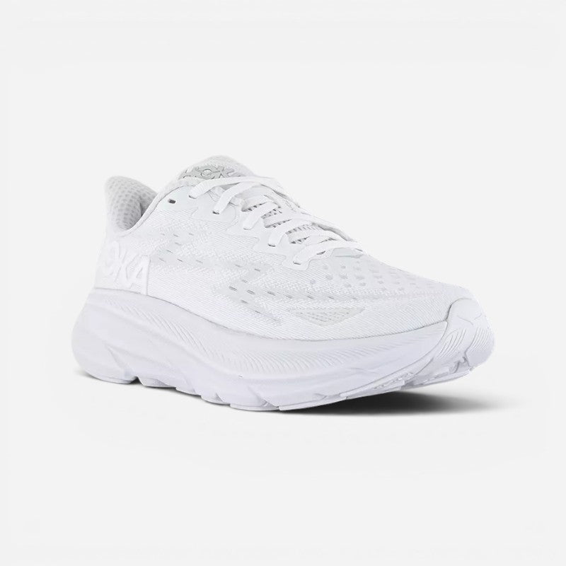 Women's Clifton 9 White/White