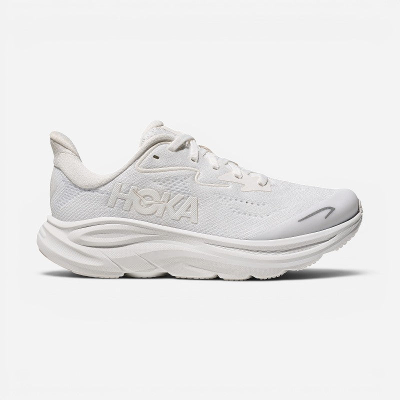 Big Kid's Clifton 10 White/White