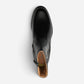 Midtown Plain Toe Zip Boot Black