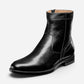 Midtown Plain Toe Zip Boot Black
