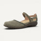 tekapo mary jane green leather combo