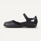 tekapo mary jane black leather combo