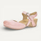 Tiffani Pink Milled Leather
