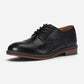 Big Kid's Conard Cap Toe Black Full Grain Leather