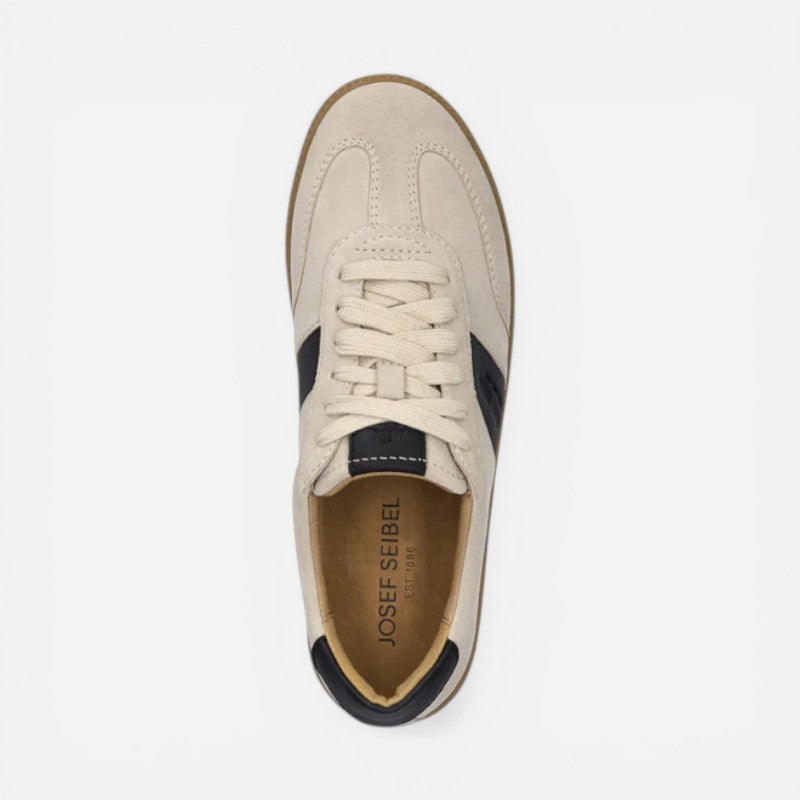 Joleen 01 Beige/Black Suede