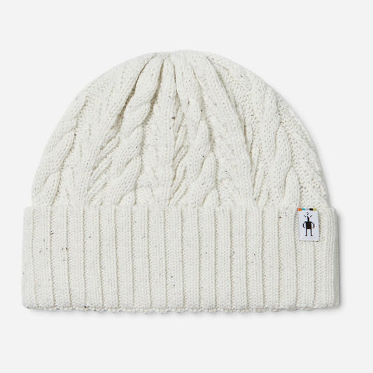 Cable Knit Beanie Natural