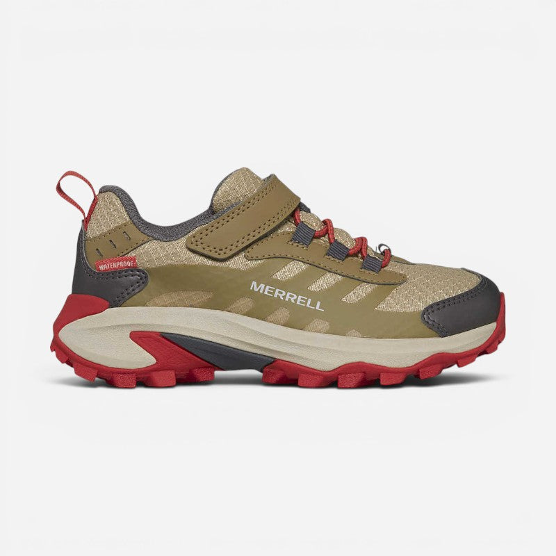 Kid's Moab Speed 2 Low A/C Waterproof Coyote
