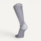 Wellness Compression Over The Calf Grey Stripes