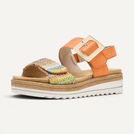 Jocelyn 62 Gold-Multo/Orange