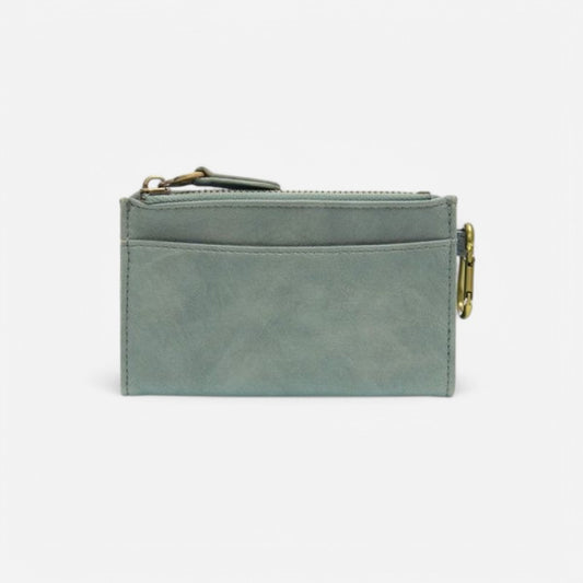 Bobbie Bifold Wallet With Carabiner Light Denim