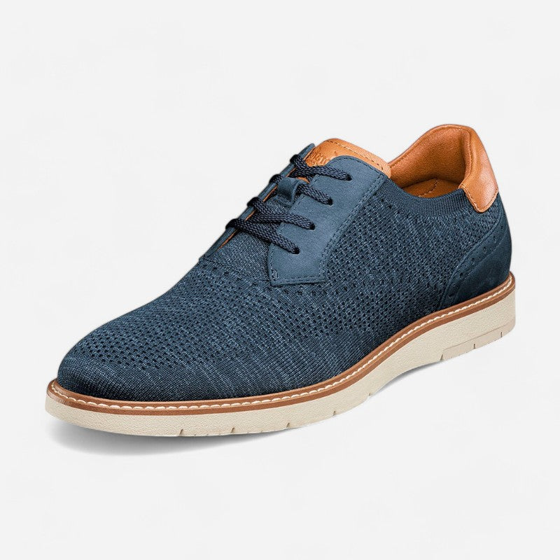 Men's Vibe Knit Plain Toe Oxford Navy