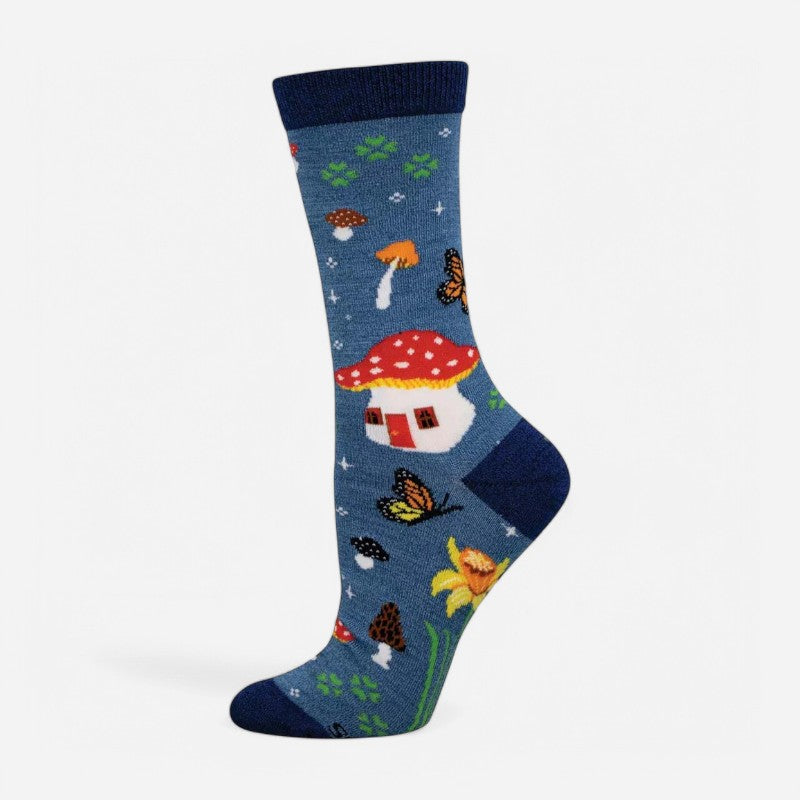 Bamboo Magical Forest Blue Heather