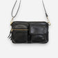Kendra Cargo Pocket Sling Crossbody Black