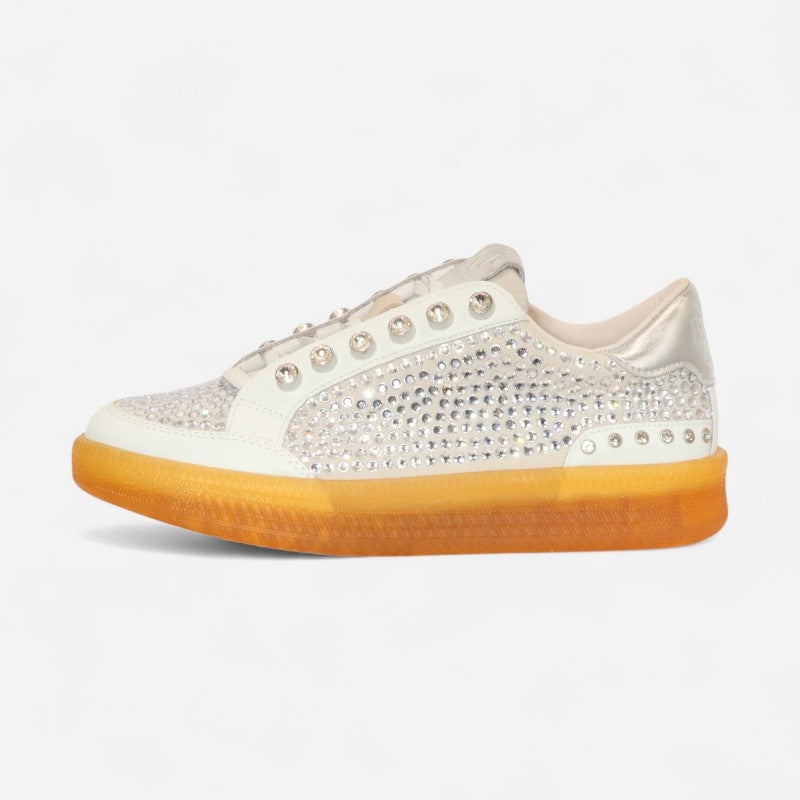 Sneaker Pelle Bianco