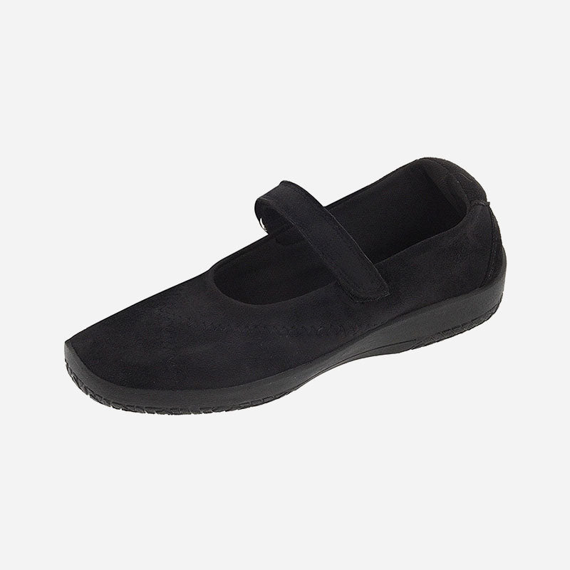 L18 Black Suede