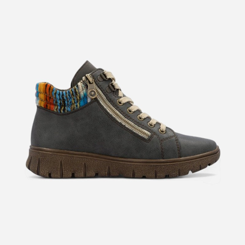 Heike 05 Basalt/Orange Multi
