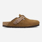 Boston Braided Mink Suede Leather Narrow