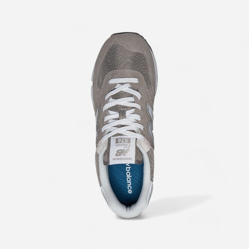 Men's 574 Core Grey/White