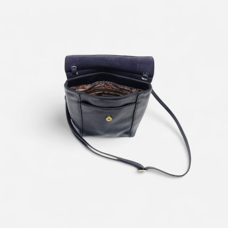 Jensy Front Flap Crossbody Vivid Navy