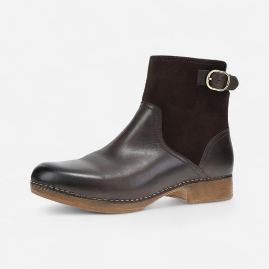 Monique Burnished Calf Chocolate