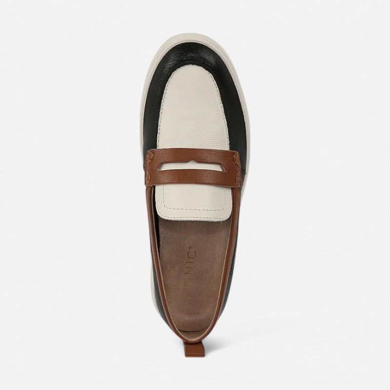 Uptown Black Tumbled leather