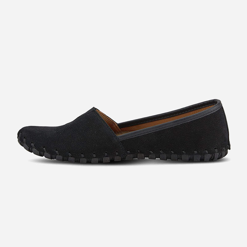 Kathaleta Black Suede