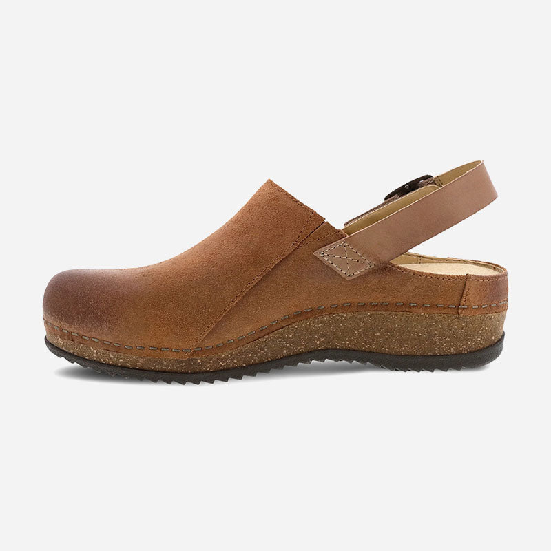 Merrin Tan Burnished Suede