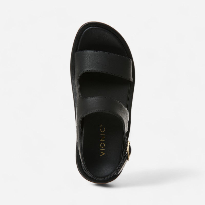 Madera Black Leather