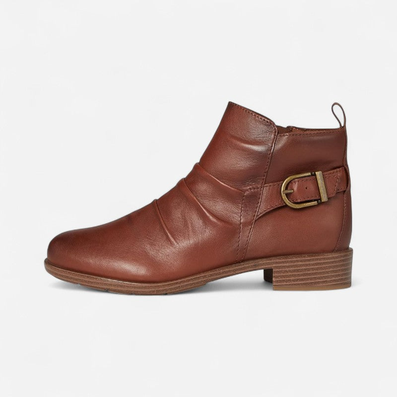 Nessa Bootie Dark Natural