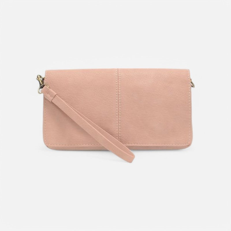 Everly Organizer Flap Crossbody Blush
