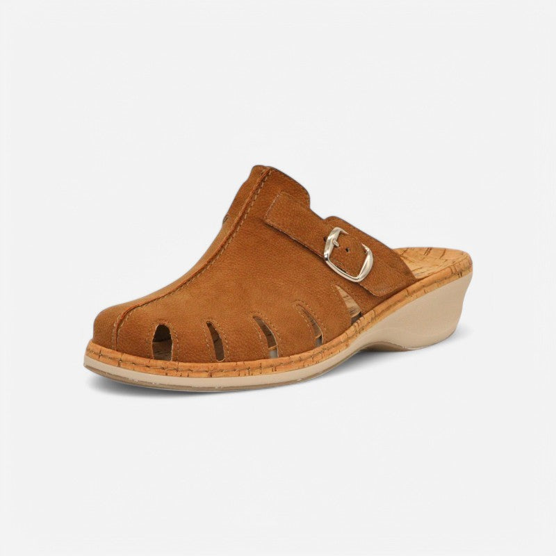 Paris Clog Baked Tan