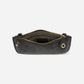Lux Crossbody Wristlet Clutch Chestnut
