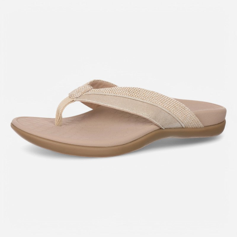 Shore Natural Gold Leather