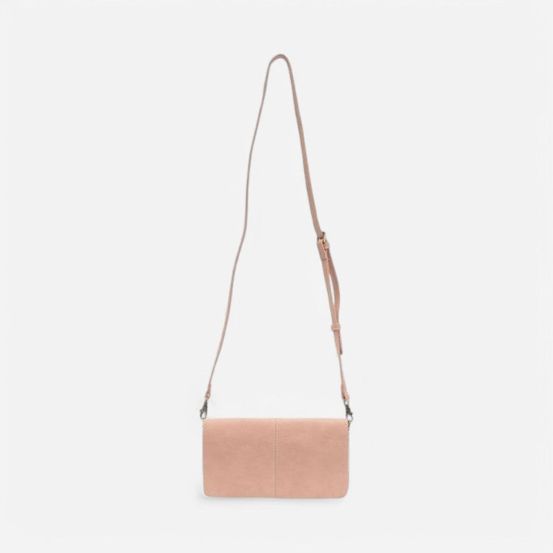 Everly Organizer Flap Crossbody Blush