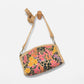 Mae Jute Crossbody Bag Multi Painted Floral Field