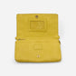Everly Organizer Flap Crossbody Yellow