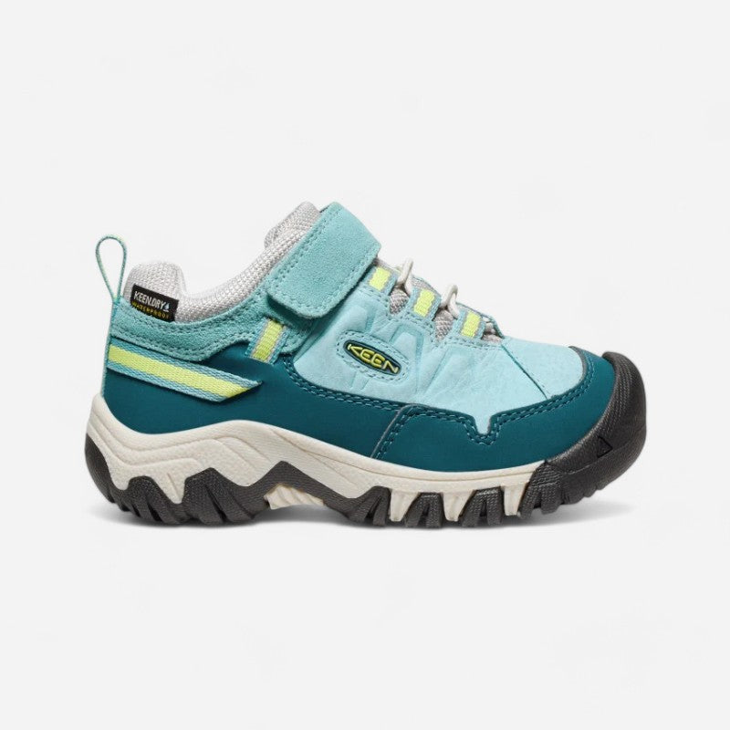 Kid's Targhee IV Low Waterproof C Reef Waters/Daiquiri Green