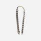 1.5 Studded Daisy Embroidered Guitar Strap Burgundy"