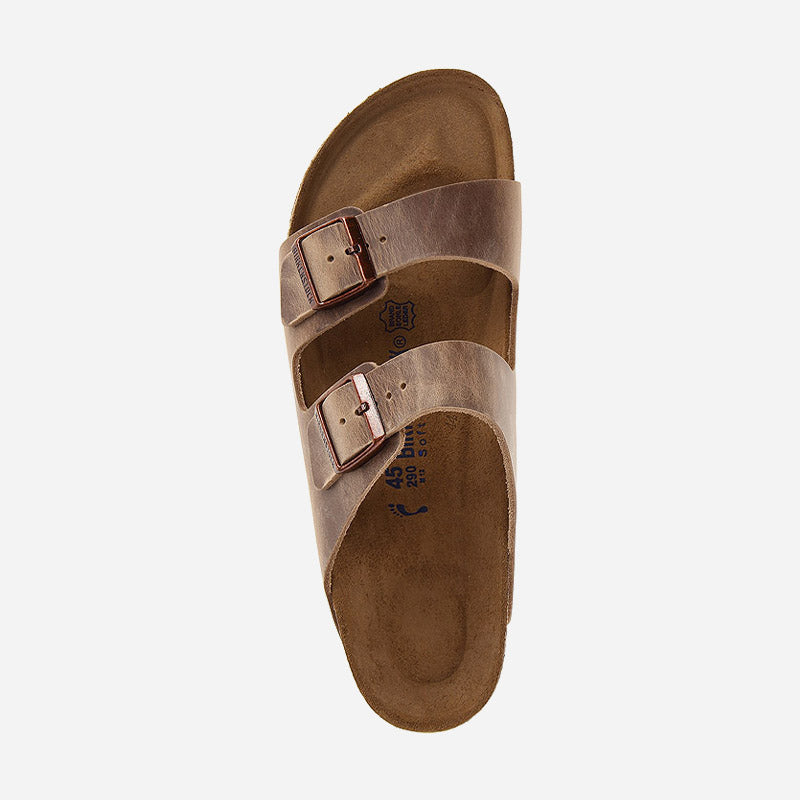 Arizona Soft Footbed Tobacco Oiled Leather Regular