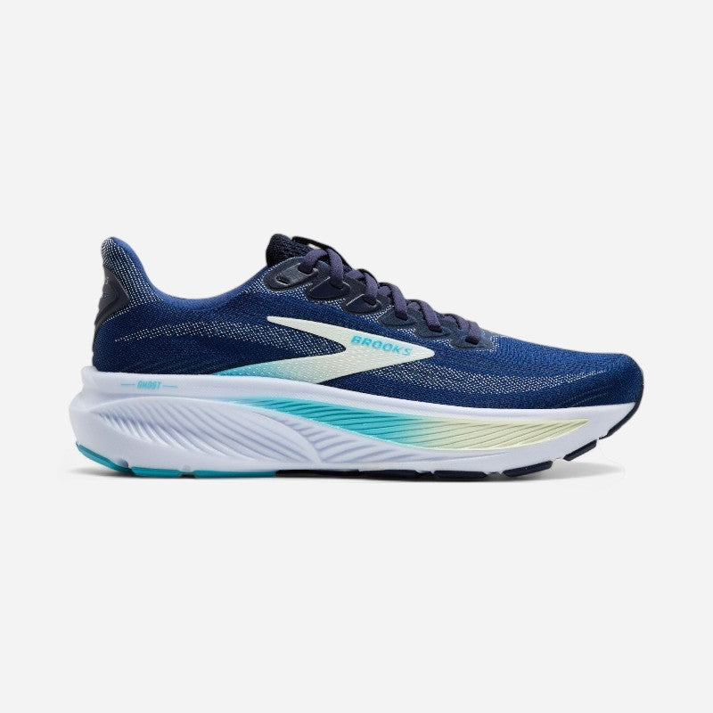 Women's Ghost 17 Navy/Green/Turquoise