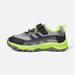 Kid's Moab Speed 2 Low A/C Waterproof Grey/Black/Citron